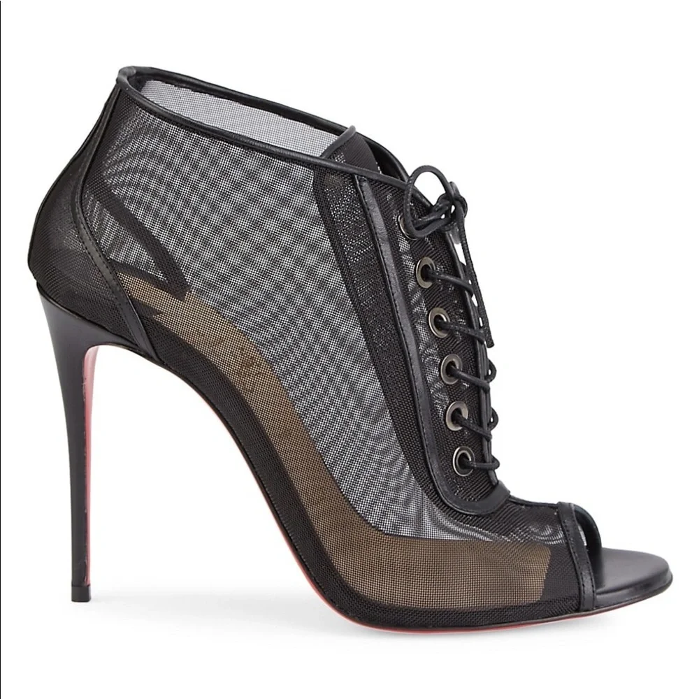 Christian Louboutin Ondessa Mesh Bootie - Picture 2 of 8